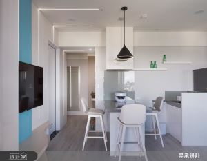 享受單身的美好！悠遊13坪藍天白雲的北歐風小宅_視覺圖