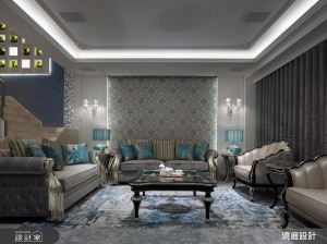 輕貴族的生活型態！奢華宮廷風格打造樓中樓_視覺圖