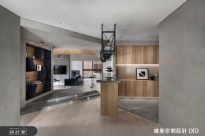 享受與自然漫舞！木紋肌理鋪設一片簡約生活感_視覺圖