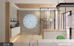 清爽美廚 X 趣味大滑梯 X 潮男停車棚！2 大 3 小混搭別墅樂翻天_視覺圖