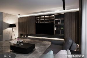 精湛的空間表演！大理石X系統家具聯手登台_視覺圖