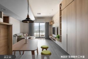 北歐風與現代風特調 打造一家四口20坪清爽療癒宅_視覺圖