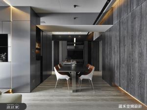 只有 25 坪！沒有主牆的客廳，聚在餐廳看電視感情更好_視覺圖