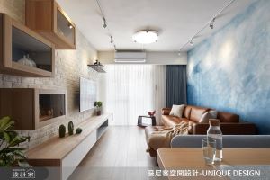 夏日必看的涼感型居家！為長型老屋漆上海洋的顏色吧_視覺圖