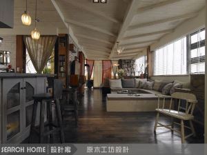 原木材質靈活混搭 創造洋溢熱情的鄉村風尚_視覺圖