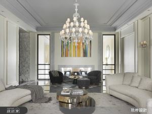 三代同居新古典透天住宅！走進雕影光藝的空間遊戲_視覺圖