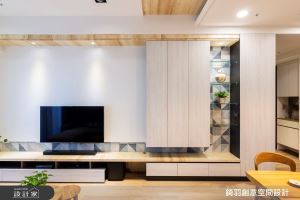 簡約日系 X 搶眼花磚！準新婚夫妻住一輩子都不膩_視覺圖