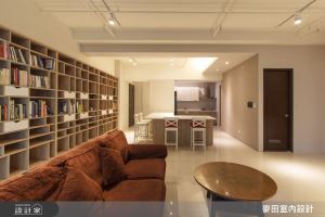 以書香凝聚情感，開放式設計享受與家人相處時光_視覺圖