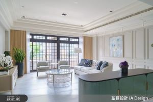 簡約白系新古典美學，35 坪展現豪宅般風雅品味_視覺圖