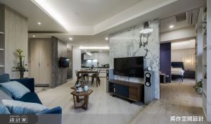 優化動線靠「斜角設計」，22 坪一覽無盡河濱美景！_視覺圖