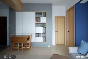 穿透設計搭上靈活收納！小夫妻北歐宅好住、好收、好清爽_視覺圖