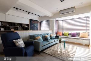 老屋翻新出高收納空間！莫蘭迪色玄關、花磚廚房，迎接孩子長大新時代_視覺圖