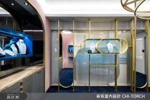 湛藍大海的女神系設計，演繹尊榮時尚的法式綺想珠寶店_視覺圖