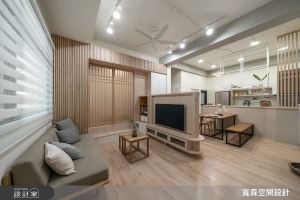 意想不到的聰明機能！翻轉電視牆、多功能和室，打造滿足全家人的無印風居家_視覺圖