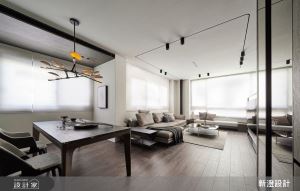 一個人獨享 38 坪輕奢美宅，單身也能過得優雅而自在_視覺圖