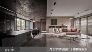 引窗外綠意+回字型動線 激起自然與材質的迷人對話_視覺圖