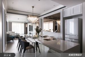 從玄關到更衣室優雅的極致！奢華風豪宅以鏡面放大內斂奢華感_視覺圖