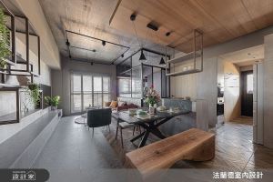 現代風混搭工業鐵件，創造精緻衝突美感宅邸_視覺圖