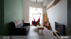 別被 10 坪限制了想像！吊床取代沙發、電視櫃變貓跳台開創小宅無限潛力_視覺圖