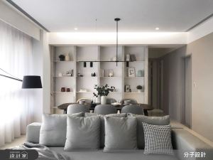 質感灰刷出過目不忘的好氣質！現代宅精緻品味從雙色收納牆開啟_視覺圖