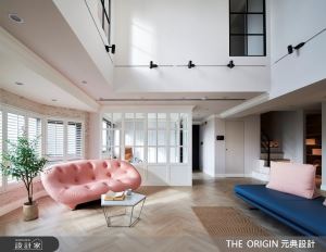 一秒走進童話裡！老屋翻新變身馬卡龍美式風_視覺圖