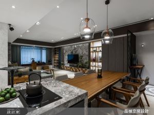 雙中島設計滿足烘焙、品茗！插花老師的現代風好宅化身人文庭園_視覺圖