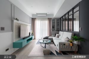 我們的英式浪漫約會！從二進式玄關開啟混搭風小宅的好採光_視覺圖