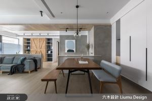 無限光感北歐宅！超寬廣客廳 ＋ 海量收納，搭配一抹經典藍勾勒療癒家居_視覺圖