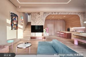 粉色少女心！愛貓與美景相伴的夢幻濱海別墅_視覺圖