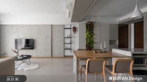 玄關植栽收納牆局部調味！北歐宅飄出輕裸鹽系的超質感_視覺圖