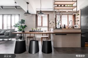 貓咪擁舒適蝸居，我們享中島餐廚！北歐宅妙用「多功能」設計擄獲全家的心_視覺圖