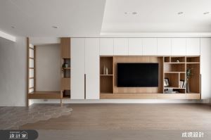 老屋翻新大變身！海量收納、極簡格局，打造全家人嚮往的 40 坪療癒無印風北歐宅_視覺圖