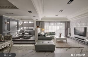 邂逅輕古典的一股喜悅！玄關吧台、多功能和室給三代同堂超坪效小豪宅_視覺圖