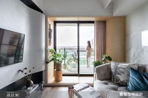 夾層設計把 18 坪小宅變三層公寓！單面採光狹長屋散發明亮層次美_視覺圖
