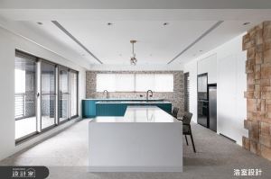 有貓有狗的家庭就用耐刮材質！40 坪中古屋化身寬敞日光混搭宅_視覺圖