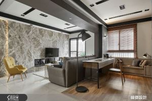 多功能光感書房人寵共享！灰階現代宅時尚設計中看見實用機能_視覺圖