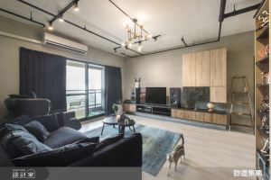 系統家具給模型與吉他一個完美收藏家！用興趣堆砌 26 坪工業風格宅_視覺圖