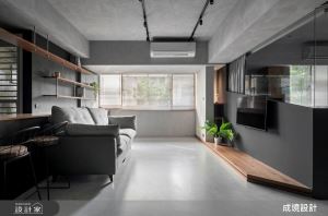 工業風襯托屋主雅痞氣質！16 坪老屋翻新變年輕夫妻的個性住宅_視覺圖