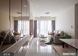 實現風格迥異的三代願望！北歐風打底、新古典提亮的超坪效美宅_視覺圖