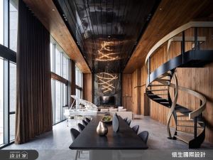 藝術旋轉梯串聯迎賓與渡假機能！千錘百鍊的人文奢華景觀豪宅設計_視覺圖