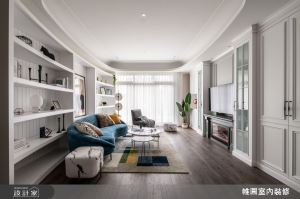 花磚與水磨石地磚的東西故事！旅外女子回歸家鄉的鄉村風豪宅_視覺圖