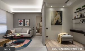 14 坪格局挪移出渡假飯店感！一字型廚房、多功能書房擊敗小坪數思維_視覺圖