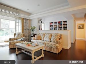 舊家具融入新設計！35 坪新居百萬預算實現美式鄉村格裝潢_視覺圖