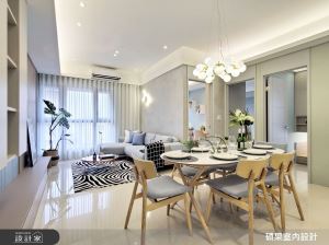 給點顏色瞧瞧吧！簡約中的不平凡幸福  一家五口都能享受到_視覺圖