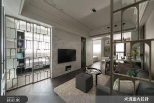 是收納也是造型！一字型廚房X穿透彈性隔間，綻放機能型古典風美學私宅_視覺圖