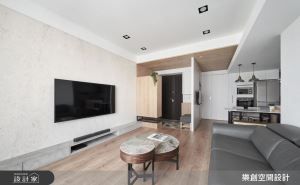 三代都愛的簡約質感！22.1 坪藏有三房兩廳，療癒力滿分的日系無印風居家_視覺圖