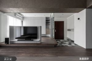 大量留白讓空間說話  俐落現代居家新宅_視覺圖