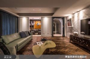 百坪奢華歐式大宅！混搭魚骨拼、水晶燈與花圖騰，一同演繹古典浪漫情懷_視覺圖