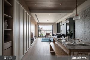 第一眼就愛上的舒適全齡宅！27 坪小豪宅化樑柱為收納牆、改走道為更衣室_視覺圖