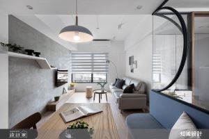 14 坪北歐宅挪出三房兩廳！玻璃隔間奠定親子間舒適的親密距離_視覺圖